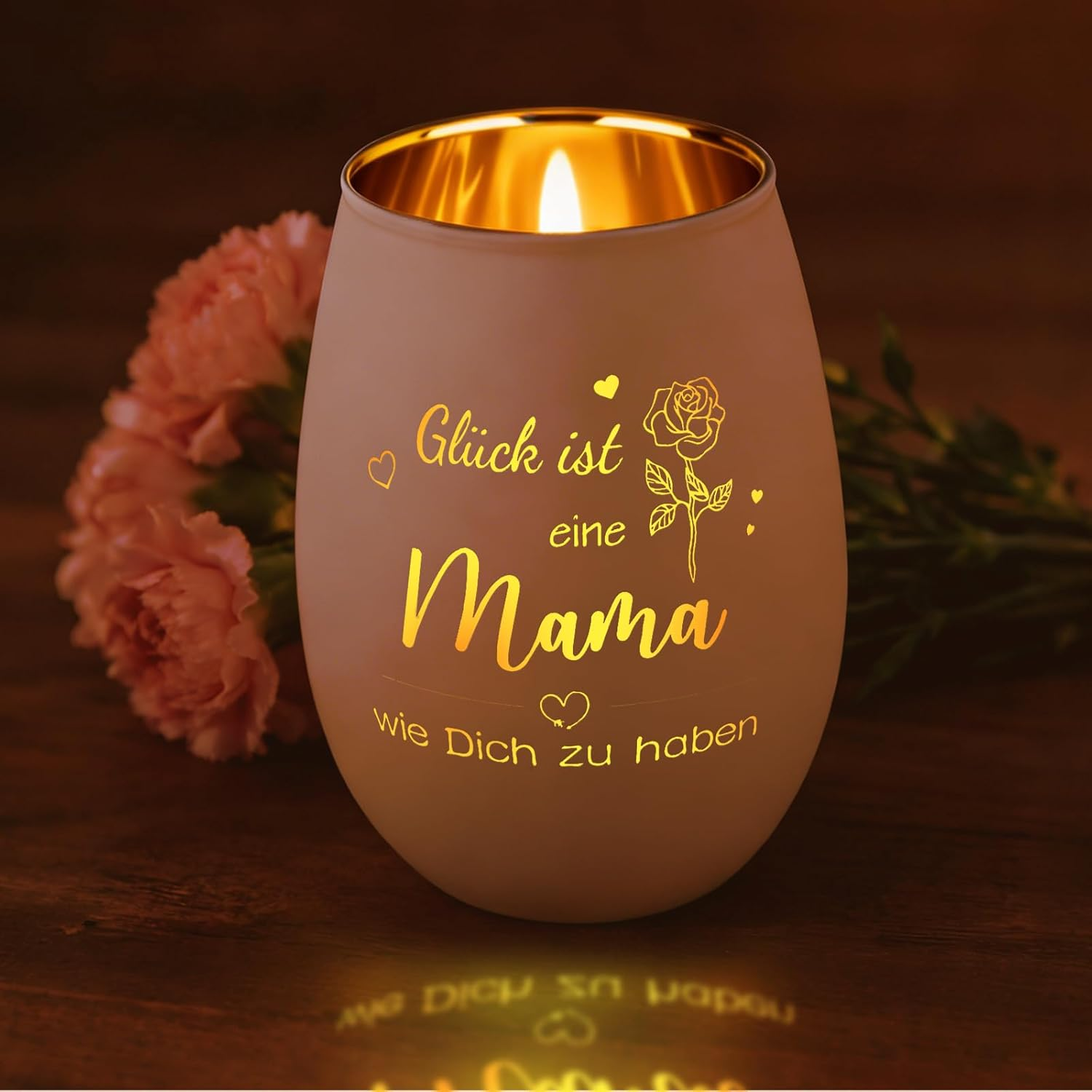 Lantern Mum, High-Quality Engraved Tea Light Holder Gifts for Women, Birthday Gifts for Mum image number 1