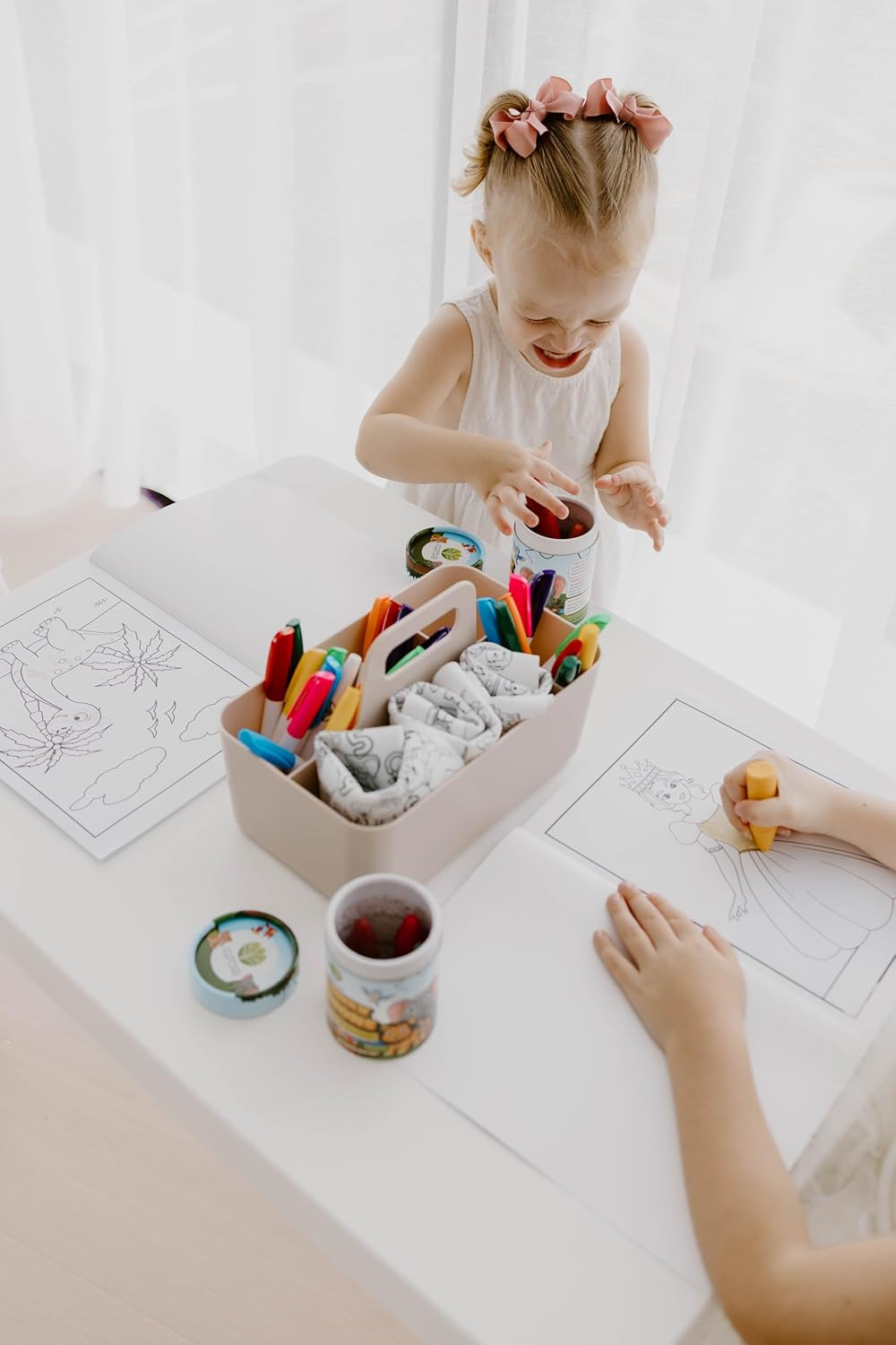 Nourish by Nature Eco Friendly Beeswax Crayons - Super Thick, Ideal First Crayon for Toddlers. Non Toxic Crayons with Food Grade Pigments.