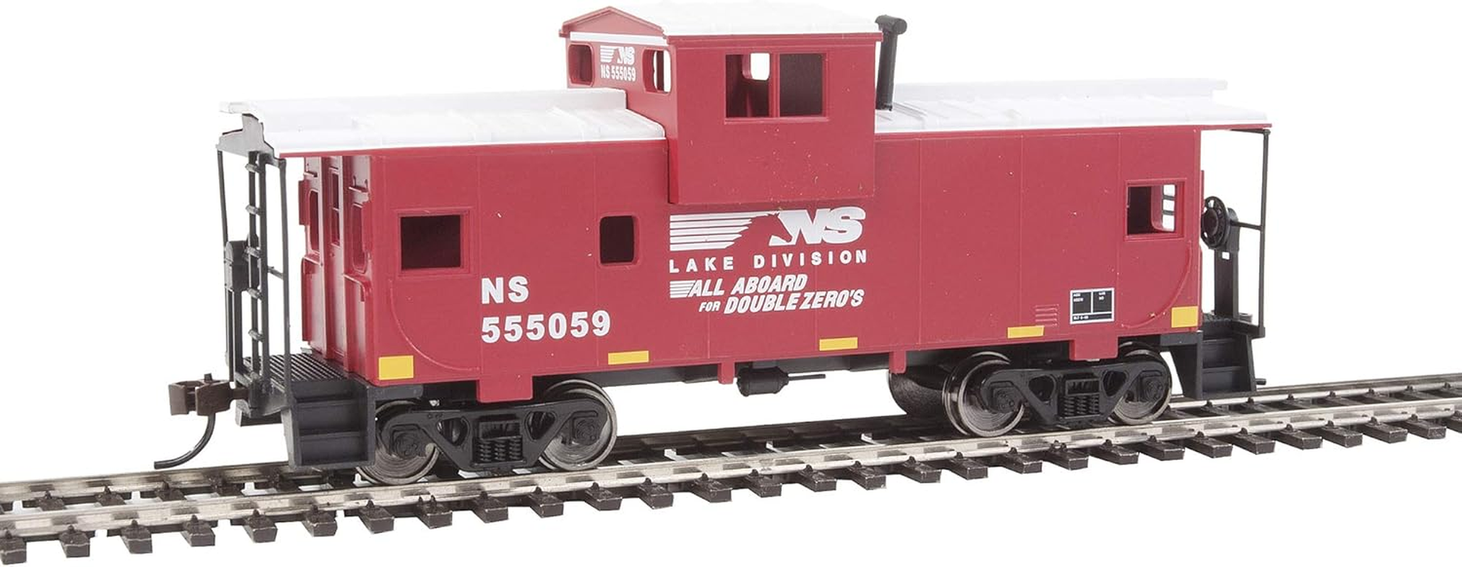 Walthers Trainline Walthers Trainline(R) Wide Vision Caboose with Metal Wheels Ready to Run Union Pacific image number 1