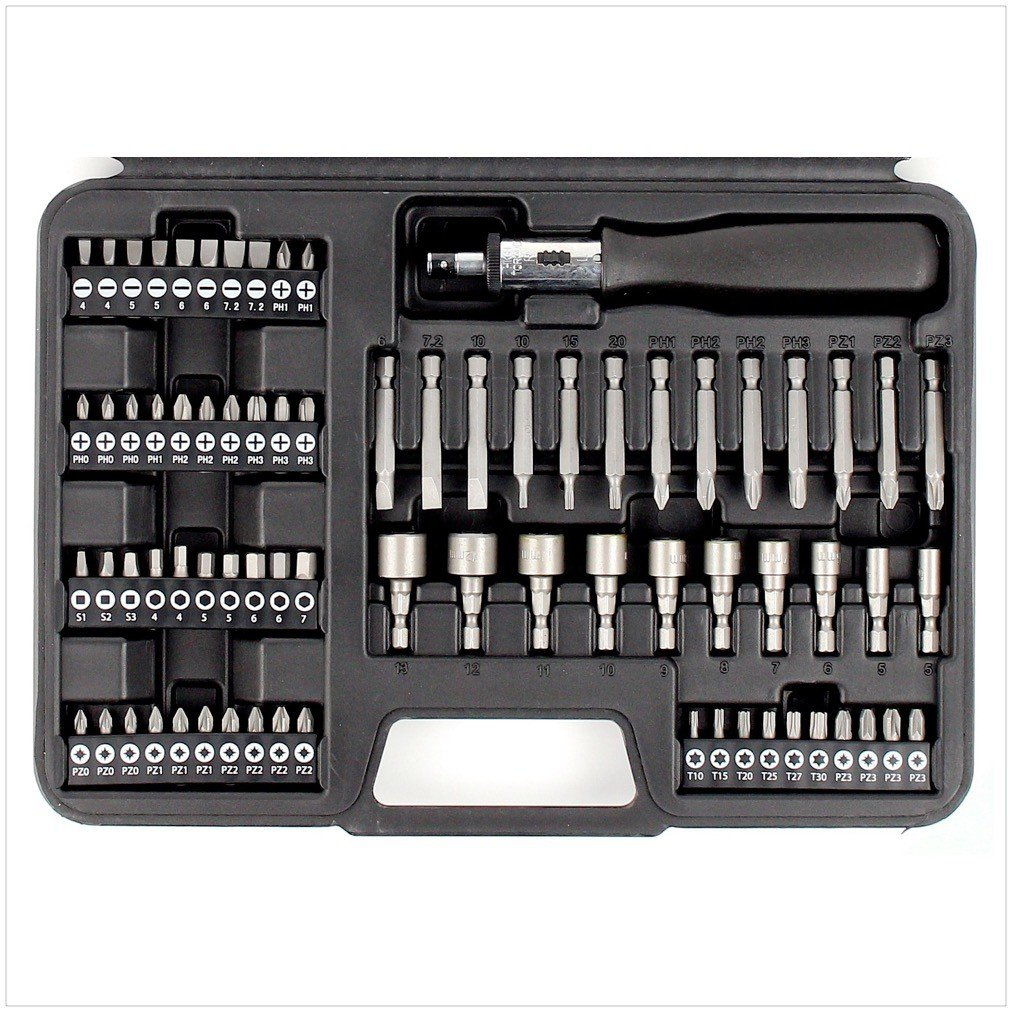 Dewalt DT0109 Screwdriver and Drillbit Set (109 Pieces) image number 4