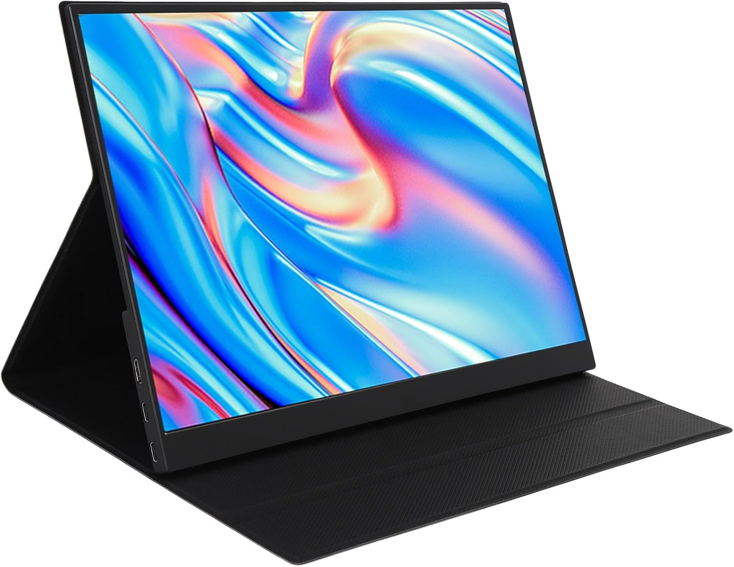 14Inch 2K Portable Monitor, 2160X1440 IPS HDR Touchscreen Display with Speaker, 300 Nits, USB-C/HDMI, Plug & Play, Dual Speakers, for Laptop/Pc/Gaming/Work image number 6