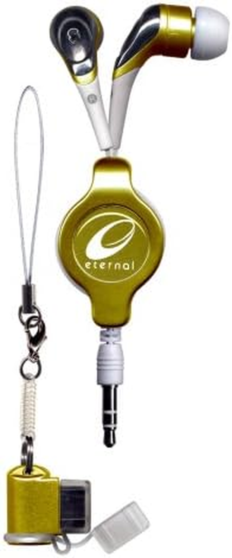 Shine ET-SK209 Gold Stereo Earphones