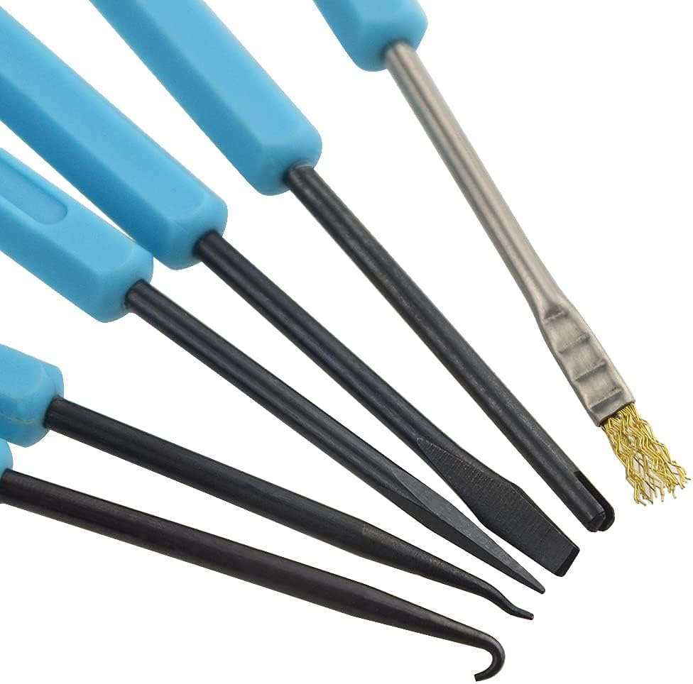 XINMEIWEN Professional Solder Assist Tool Solder Auxiliary Tool Double Sided Aid Repair Soldering Kit for Soldering and Desoldering (8 Pieces) image number 4