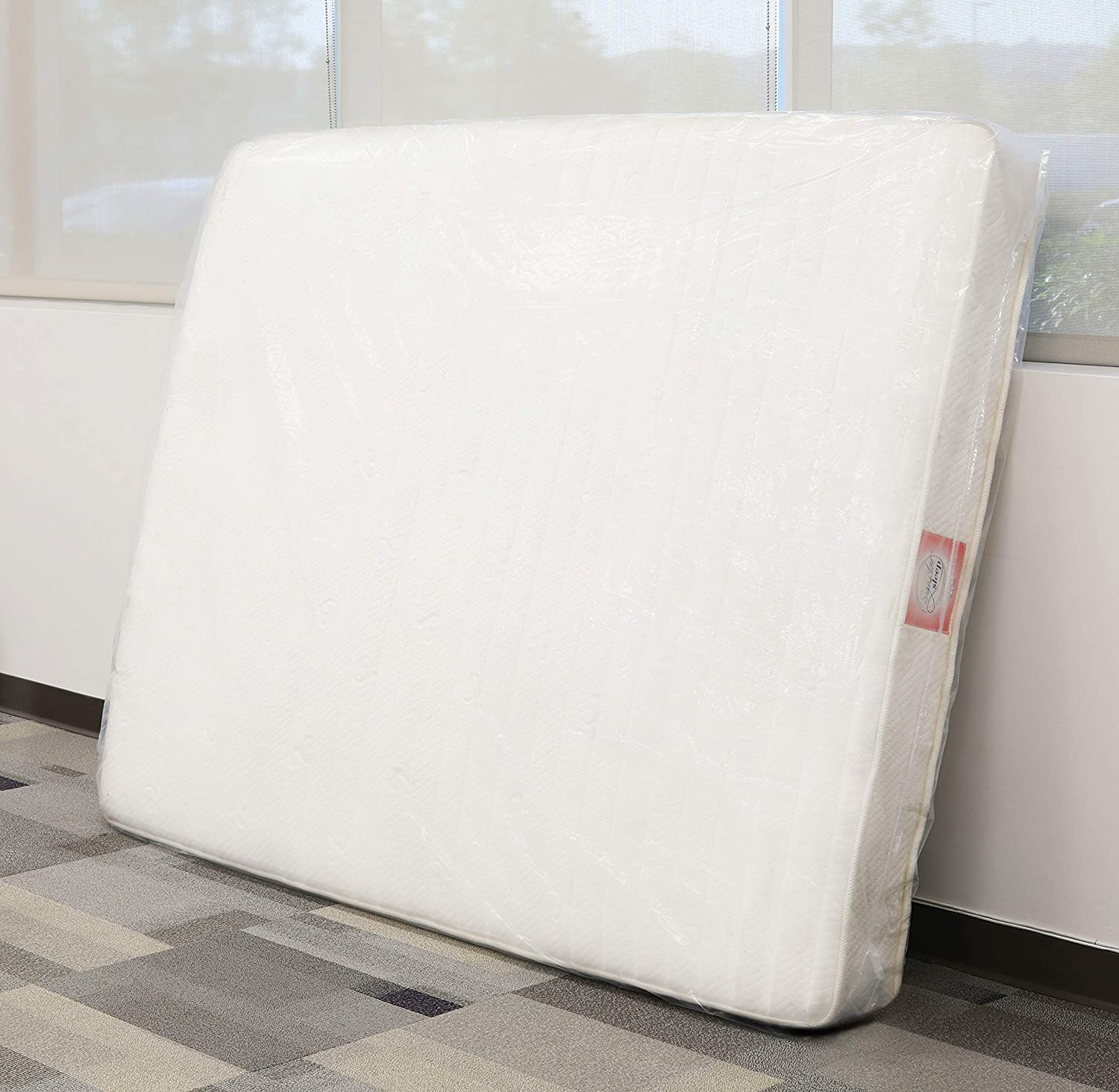 Simple Houseware Queen Size Mattress Clear Plastic Bag image number 1