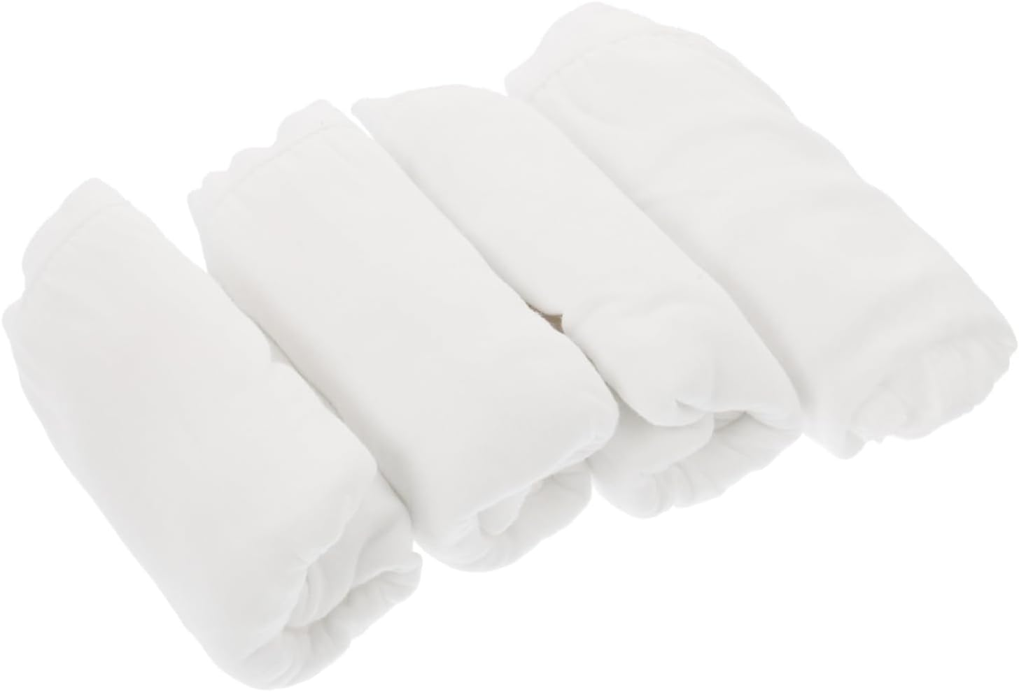 Healvian 4Pcs Disposable Maternity Underwear White XXL Soft Breathable Flexible Pregnant Women Pants for Postpartum Care Comfortable Skin-Friendly Pregnancy Period image number 4