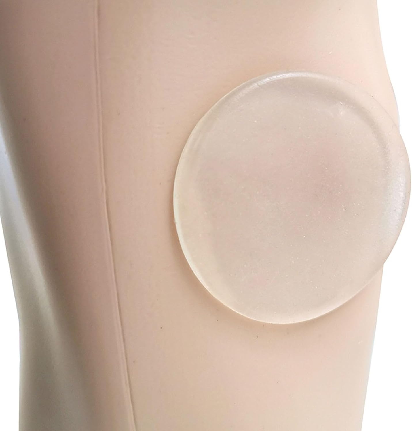 Ankle Gel Discs, Ankle Gel Pad, Relieve Pressure Improve Circulation Ankle Cushion Pad, 2Pcs Heel Pads Shoe Pads for Ice Skating, Hockey, Roller Skating, Inline, Hiking, Riding image number 4