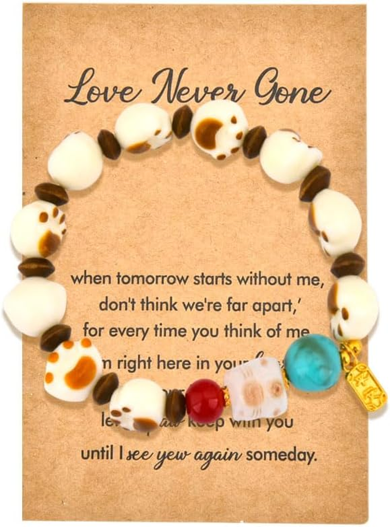 Cat Lady Gifts for Women Girl Cat Lover Gifts Bracelet Cat Mom Christmas Birthday Gift Cat Person People Cat Owner Gift Idea