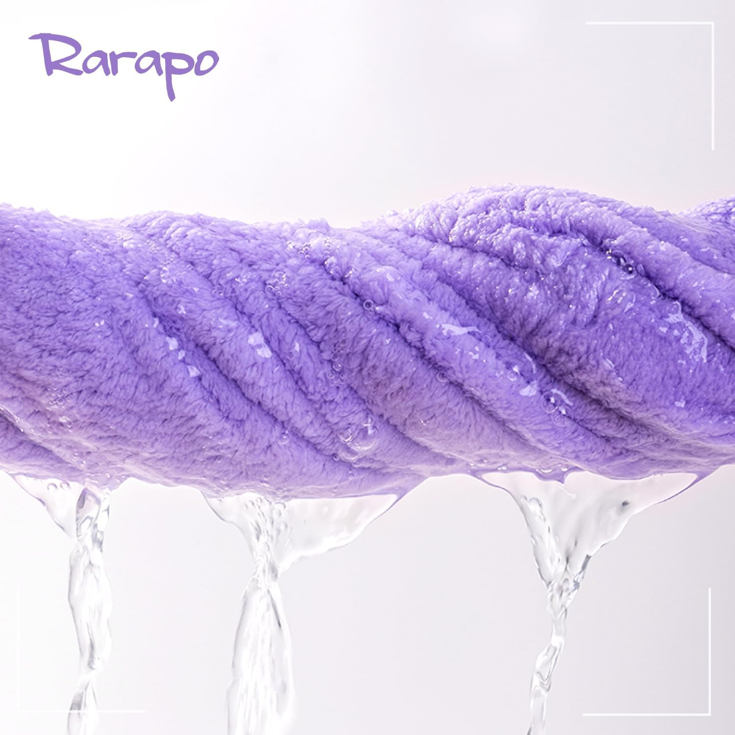 Rarapo 1 Piece Water Absorbing Fluffy Hair Cap