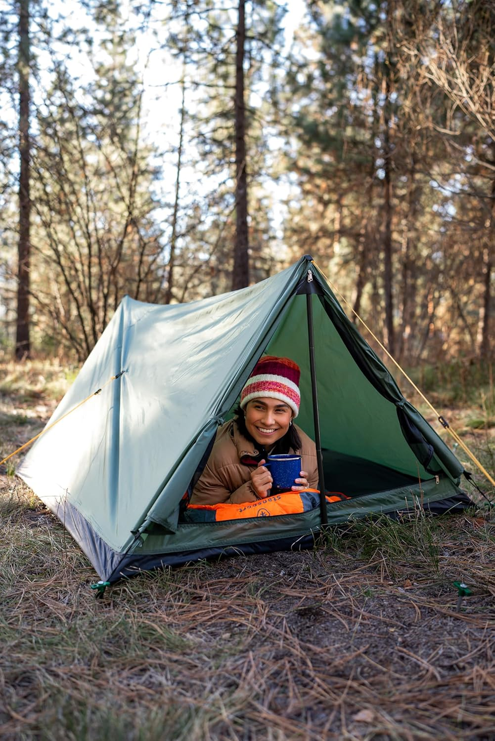 Stansport Scout 2 Person Backpack and Camping Tent image number 1