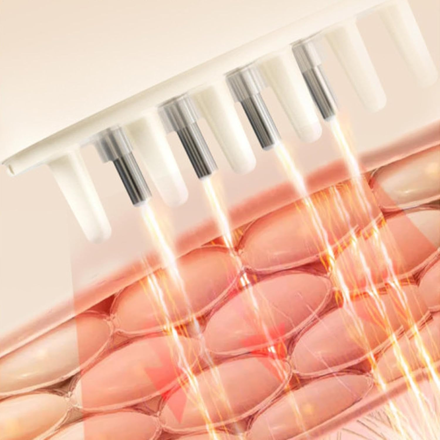 Hair Oil Applicator, Scalp Massager Activator, Applicator Brush Rechargeable, 3 Gears Waterproof Care Tool, 5Ml Massage Comb, Perfect for Promoting Hair Growth, Head Relaxation image number 4