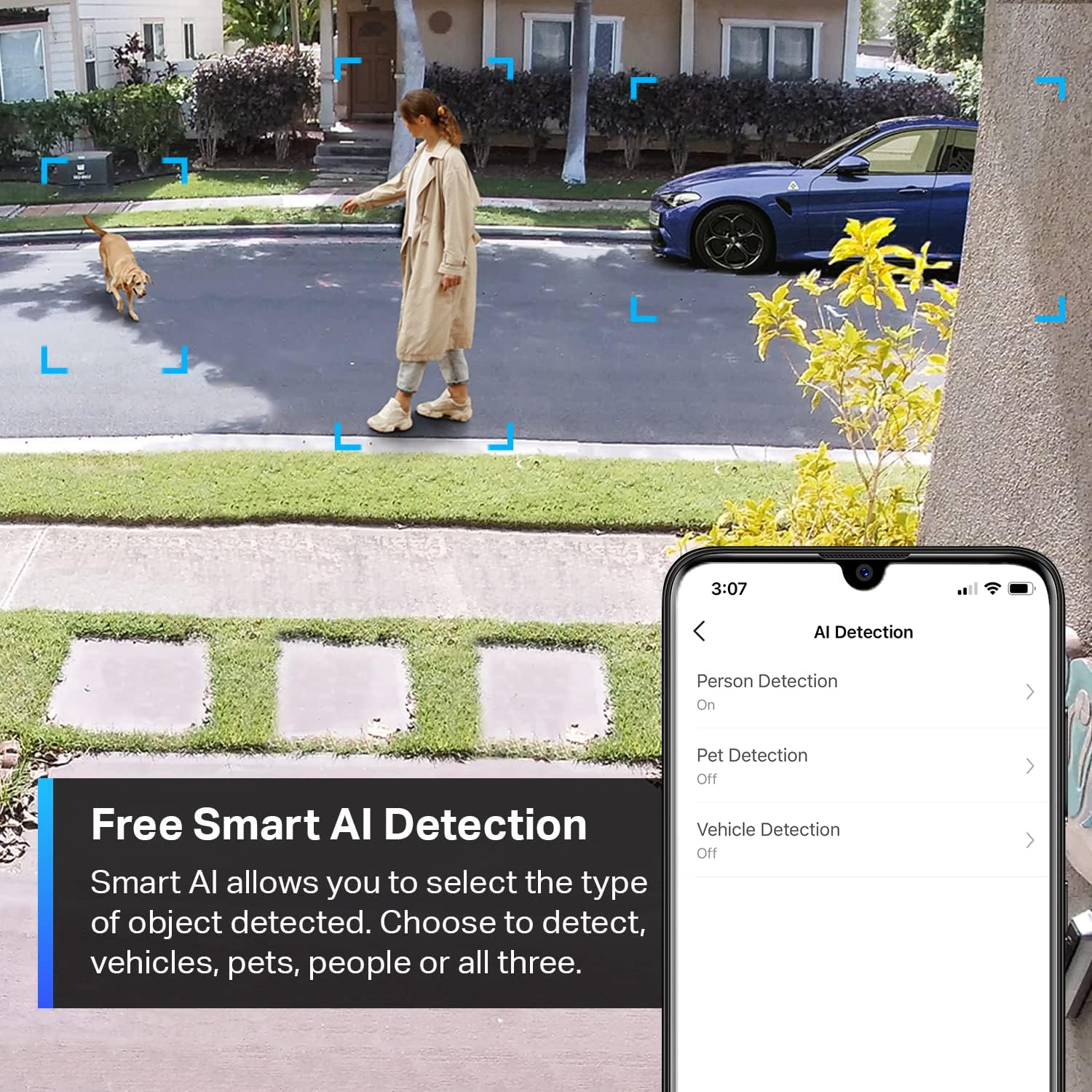 Tp-Link Tapo C420S1, Outdoor Security Wi-Fi Camera with 180-Day Battery, 2K QHD Quality and Wire-Free Installation, Two-Way Audio, Compatible with Alexa image number 5