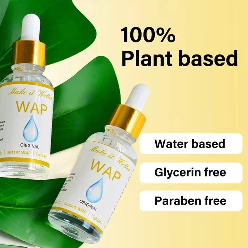 Yoni Slime Wap Bottles 100% Herbal Wap Make Secret Part Wetter and Lubrication Balance Ph 30Ml image number 1