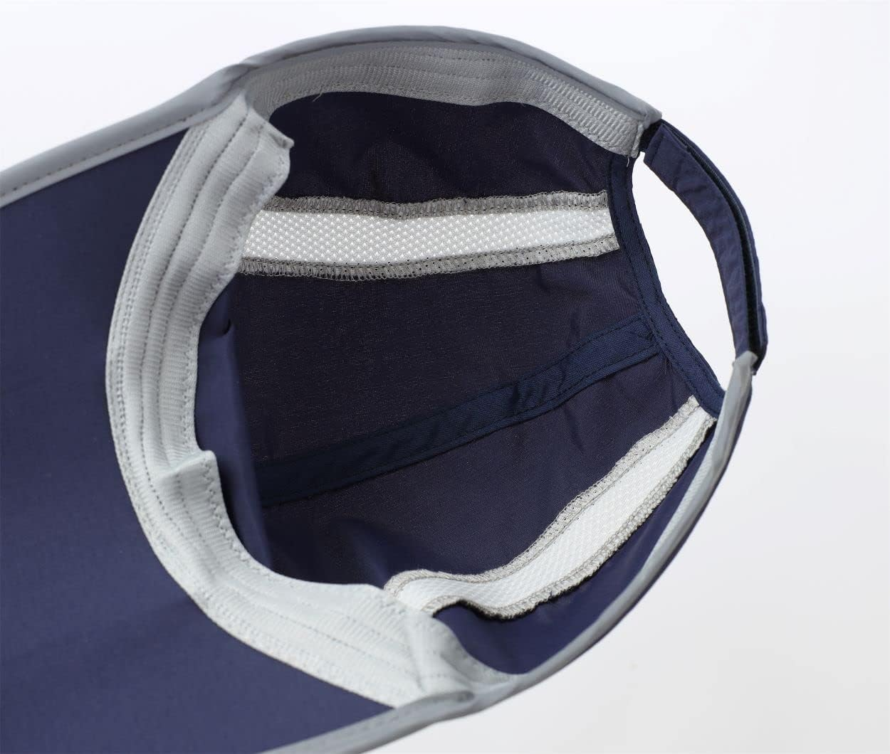 Magracy Unisex Quick Drying Sports Cap Summer Breathable Foldable Running Cap with Reflective Brim - Black image number 6