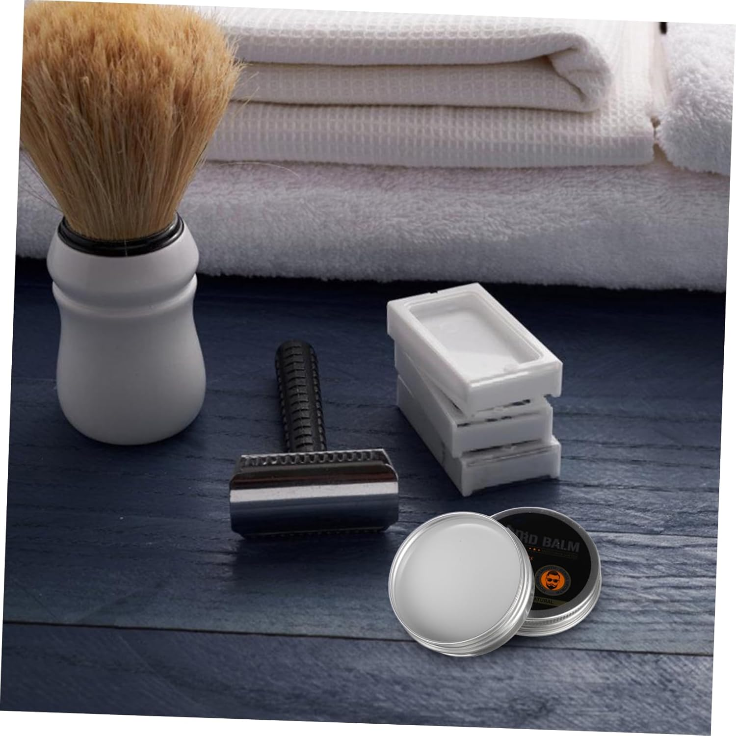 Mikinona Men'S Beard Care Balm Beard Conditioner Moisturizer for Softening Grooming image number 4