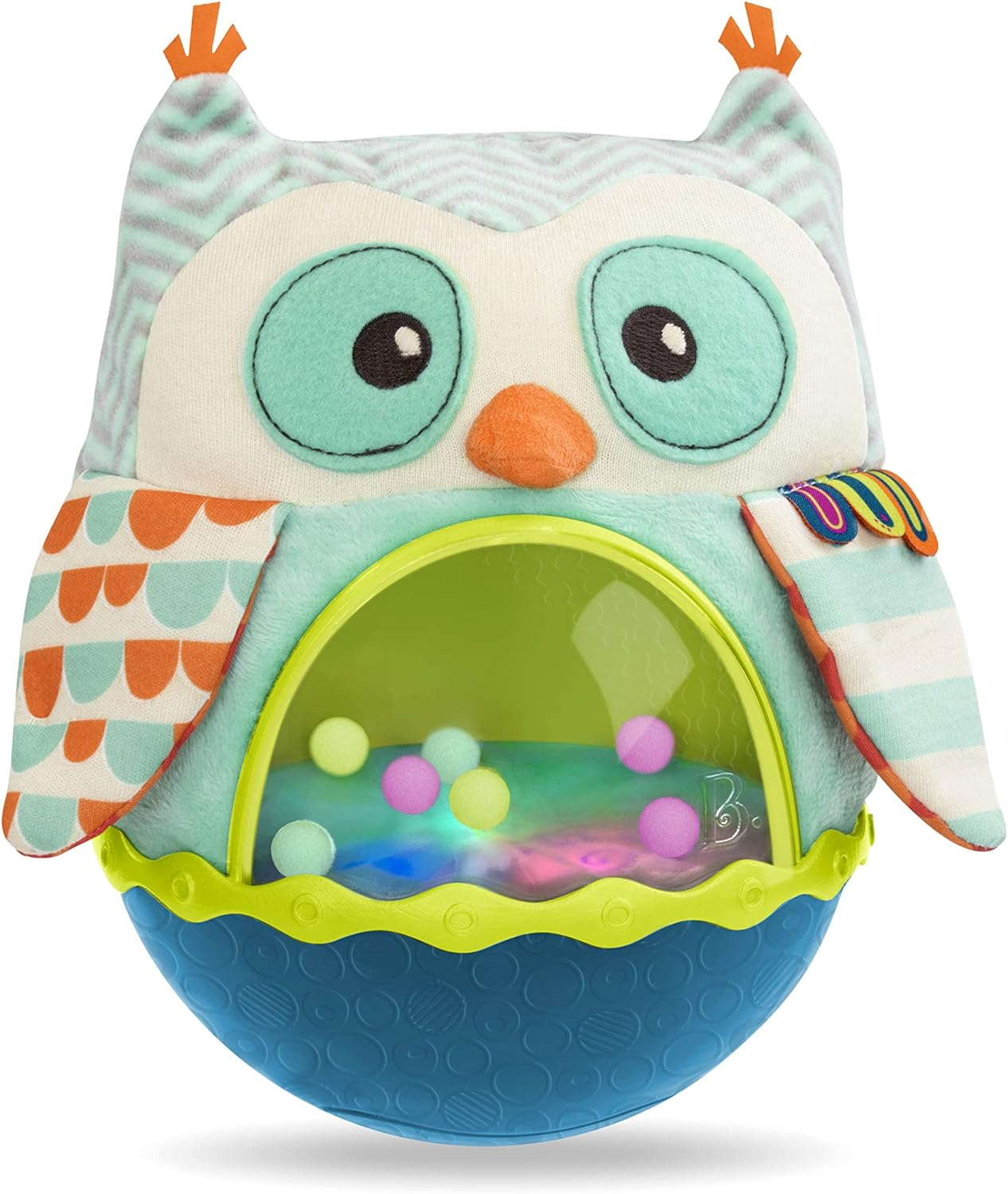 B. Toys &ndash; Owl Be Back &ndash; Crawling &ndash; Tummy Time &ndash; Sensory & Musical Toy for Babies &ndash; Wobbling Toy with Colorful Balls &ndash; 6 Months image number 5