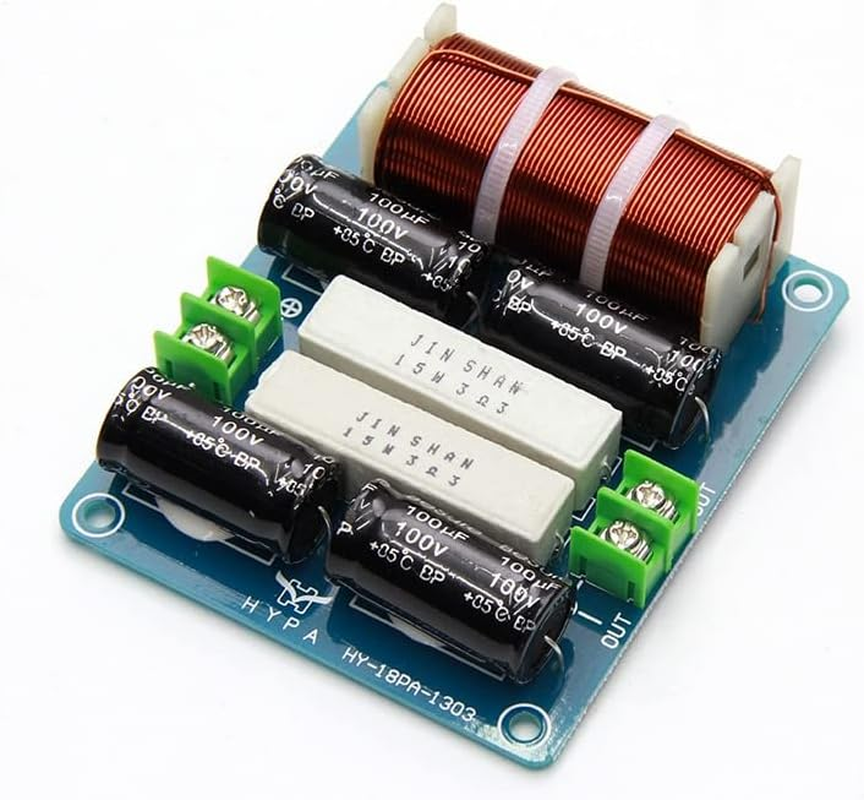 HOOCI 1 PCS 200W 10-Inch Subwoofer RC Filtering Bass Speaker 300Hzfrequency Divider Home Theater Hifi Stereo Audio Crossover Filter image number 3