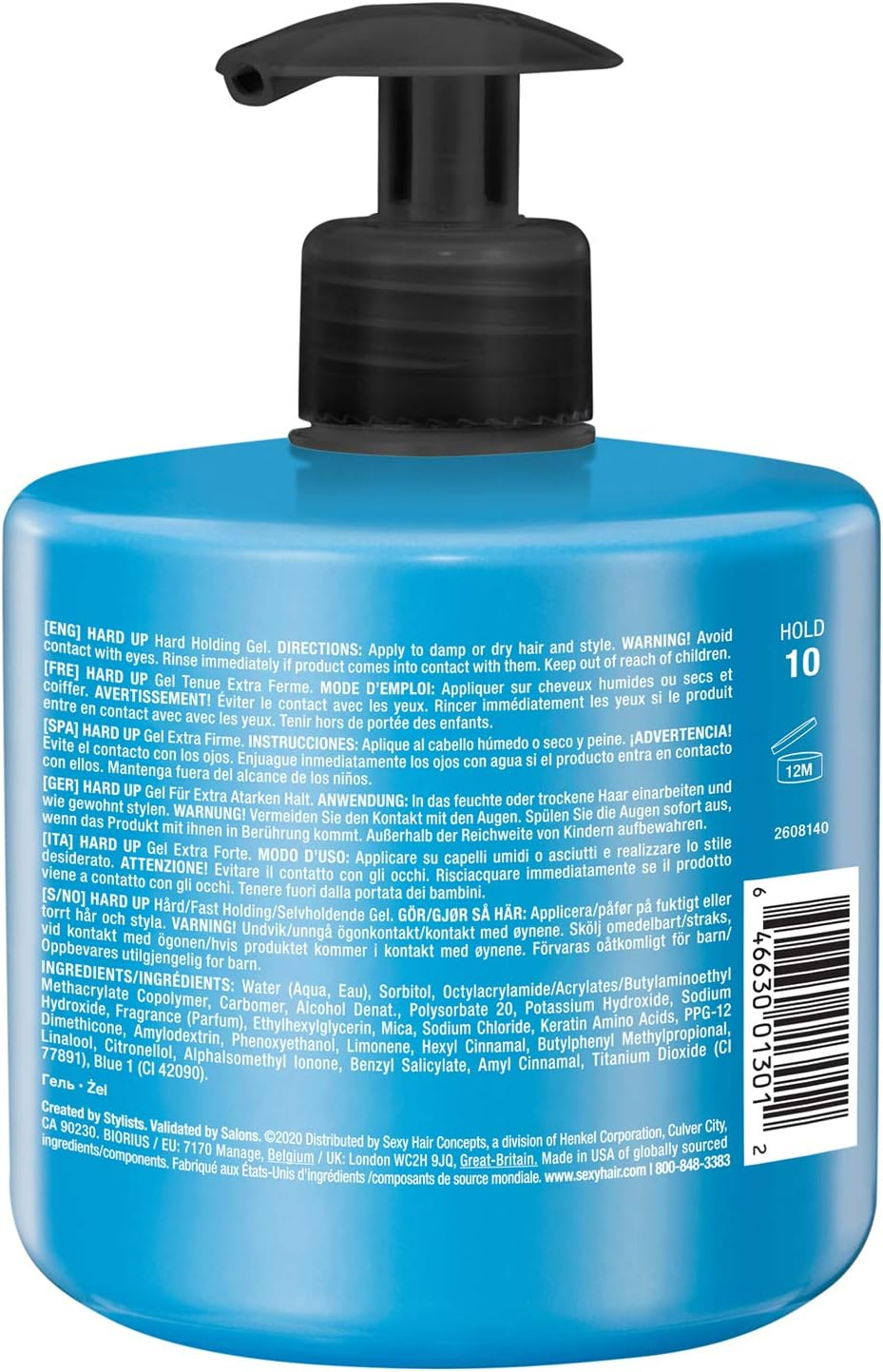 Sexy Hair Style Hard up Holding Gel, 500 Millilitre image number 3