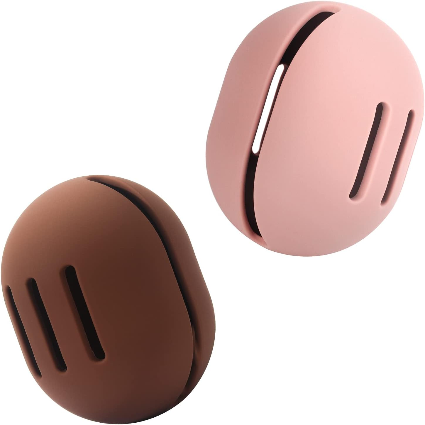 FERYES 2 PCS Makeup Sponge Holder &ndash; Shatterproof Eco-Friendly Silicone Beauty Make up Blender Case for Travel image number 2