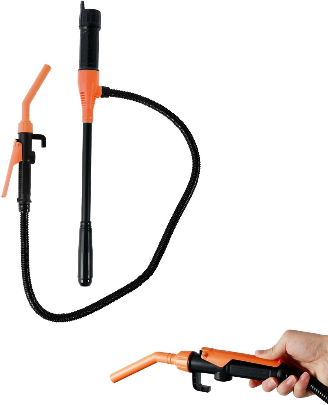 Wzenclave Upgraded Portable Power Pump, Upgraded Operated Electric Siphon Pump Water Transfer Pump Easy to Use Hand Fuel Pump Liquid Extracto for Gas Fuel Diesel Water Transfer image number 3