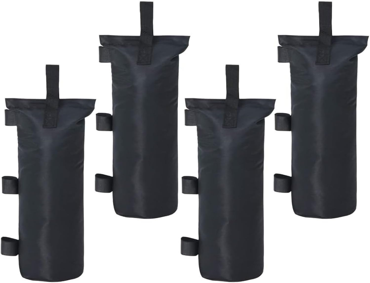 Pack of 4 Tent Sandbags, Weights for Gazebo Weights Gazebo Sandbags Tent Sandbags Sandbags for Tripods, Video Studios and Garden, Industrial Quality 600D Leg Weights