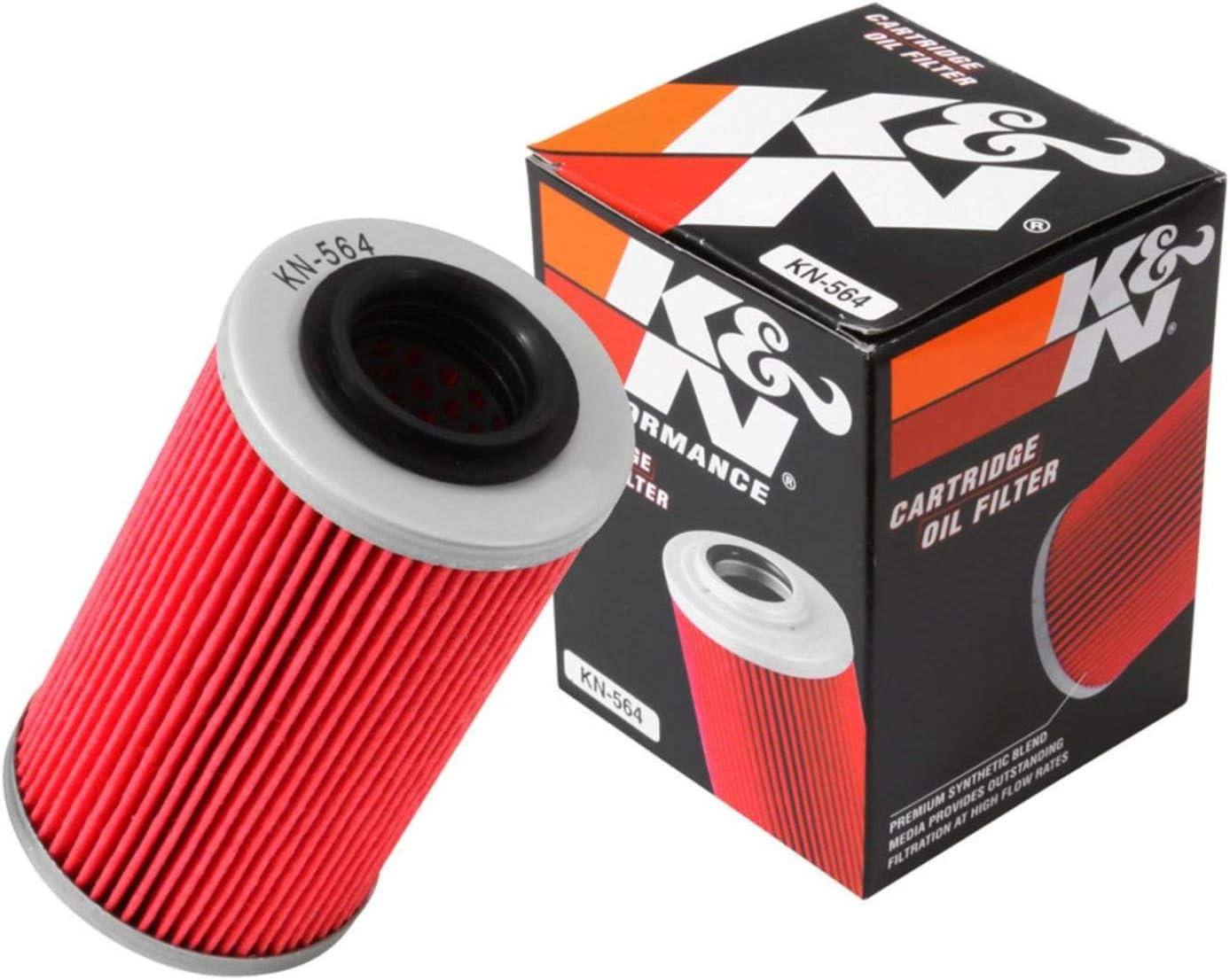 K&N KN-564 Premium Oil Filter for 2012 Can-Am Spyder RS SE5 998 image number 4