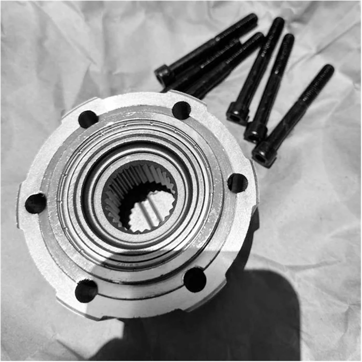 VMDWAQ Fit for N-I-S-S-A-N 4X4 D21 D22 Pickup Xterra Pathfinder Navara Free Wheel Locking Hub Padlocks 28 Splines Leading-Edge-40250-2S610 image number 3