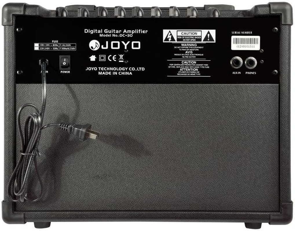 JOYO DC-30 30W Digital Guitar Amplifier - 8 Amp Tones + Drum Machine + 6 FX image number 1