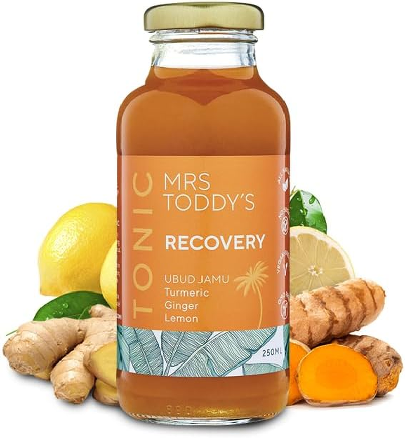 Mrs Toddy&rsquo;S Recovery Tonic &ndash; 250Ml Still Daily Wellness Tonic | Turmeric, Ginger, Galangal, Lemongrass & Cinnamon | Plant-Based Health Drink | Vegan, Low Sugar, No Preservatives | Australian Made image number 4