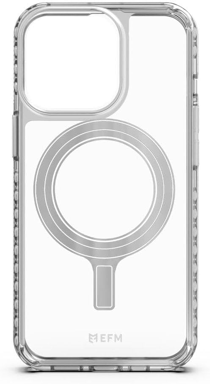 EFM Zurich Flux Magsafe Case Armour Cover Protection F/Iphone 13 Pro Frost Clear image number 1