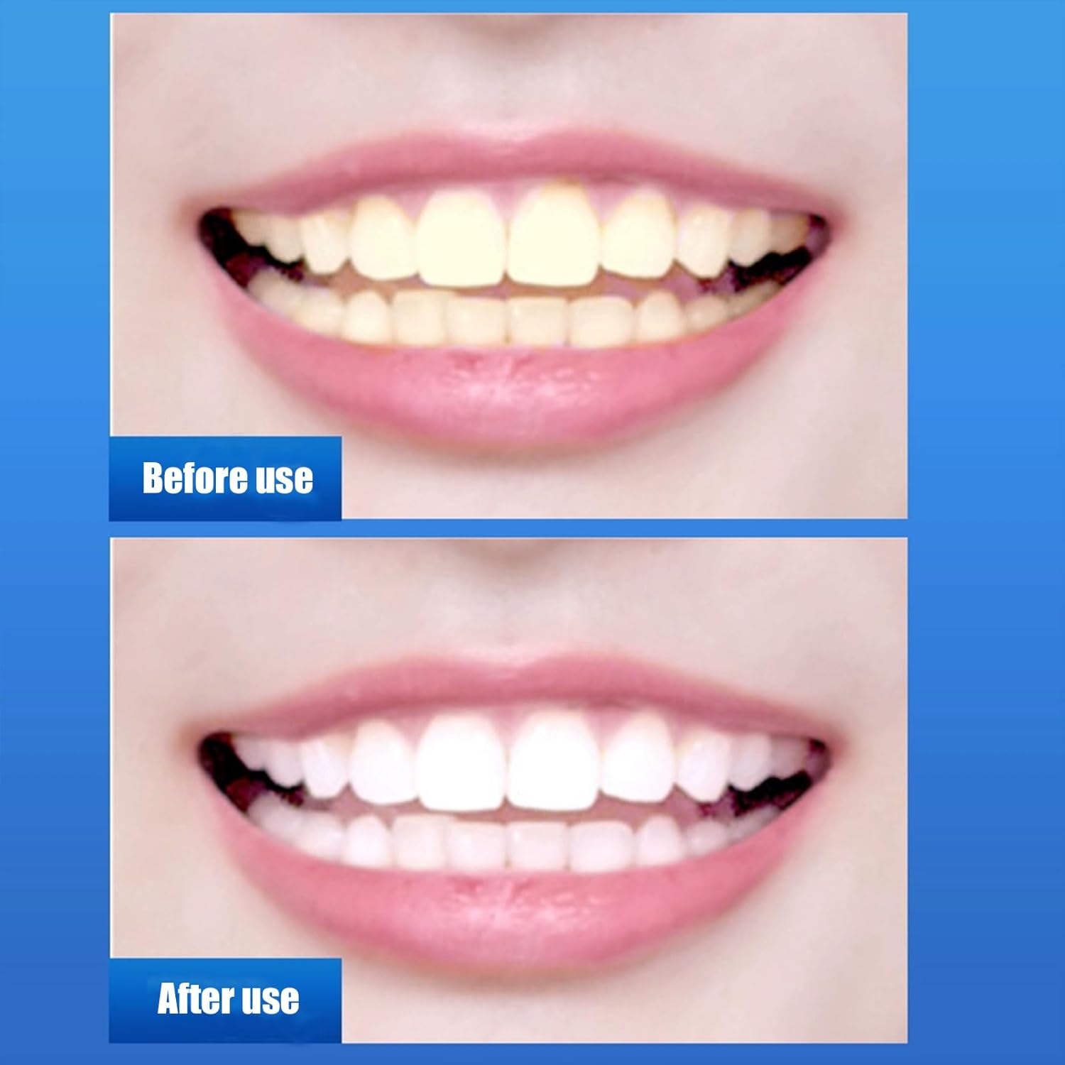 Teeth Whitening Strips 5D 14 Sets 28Pcs for Removing Smoking Coffee Stain Enamel Safe Non-Sensitive Whitening Kits for Home Use image number 4