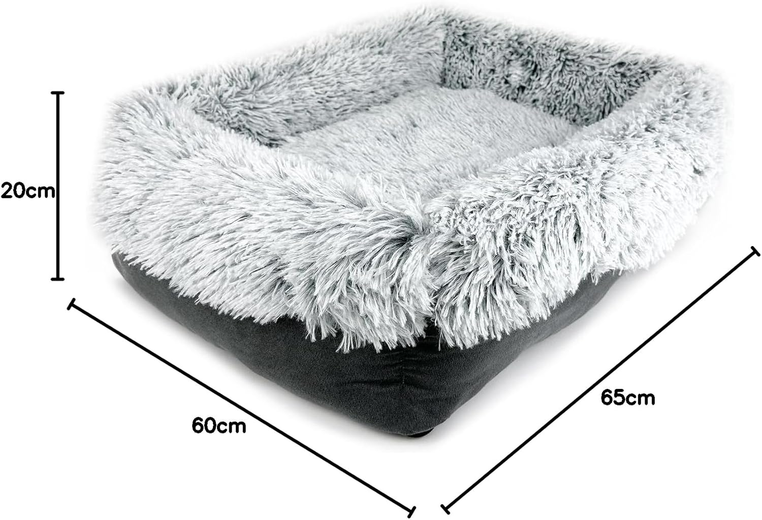 Barkley & Bella Dog Bed Bliss Calming Lounger Large