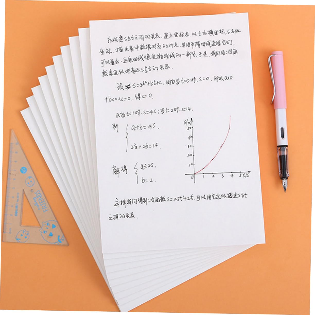 COHEALI Calculation Book - Blank Notebook for Students Portable Writing Pad Ideal for Math Notes and Sketching Lightweight A5 Size 25.20X17.50Cm Perfect for Home Office School image number 4