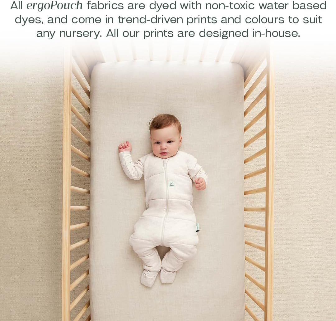 Ergopouch 1.0 Tog Sleep Onesie for 2-3 Years Kids, Oatmeal Marle image number 3