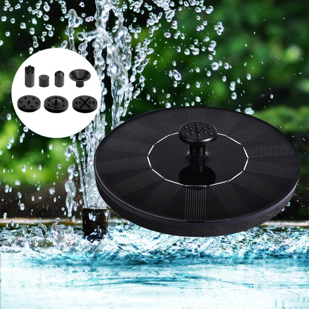 Sello Solar Powered Water Fountain Panel
