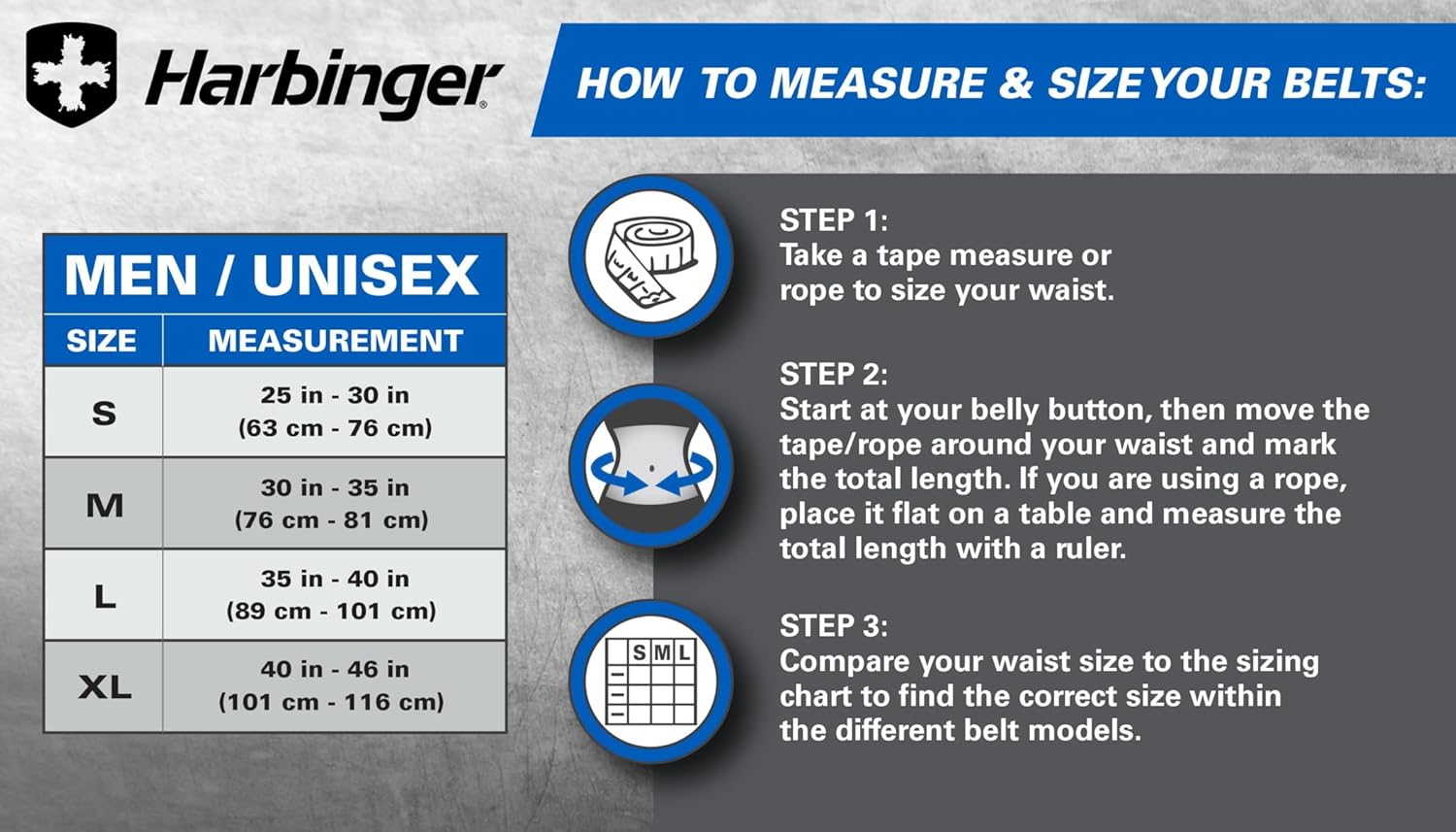 Harbinger Weightlifting Belt with Flexible Ultra-Light Foam Core, 5-Inch image number 4