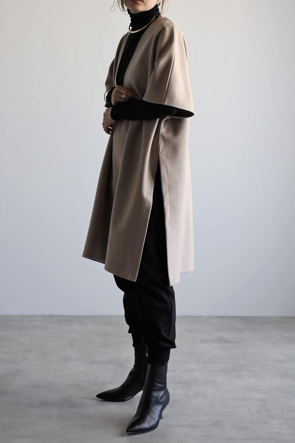 Bonjour Sagan 22-000141#01/F Women'S Tunic, Beige, One Size Fits Most, Beige image number 4