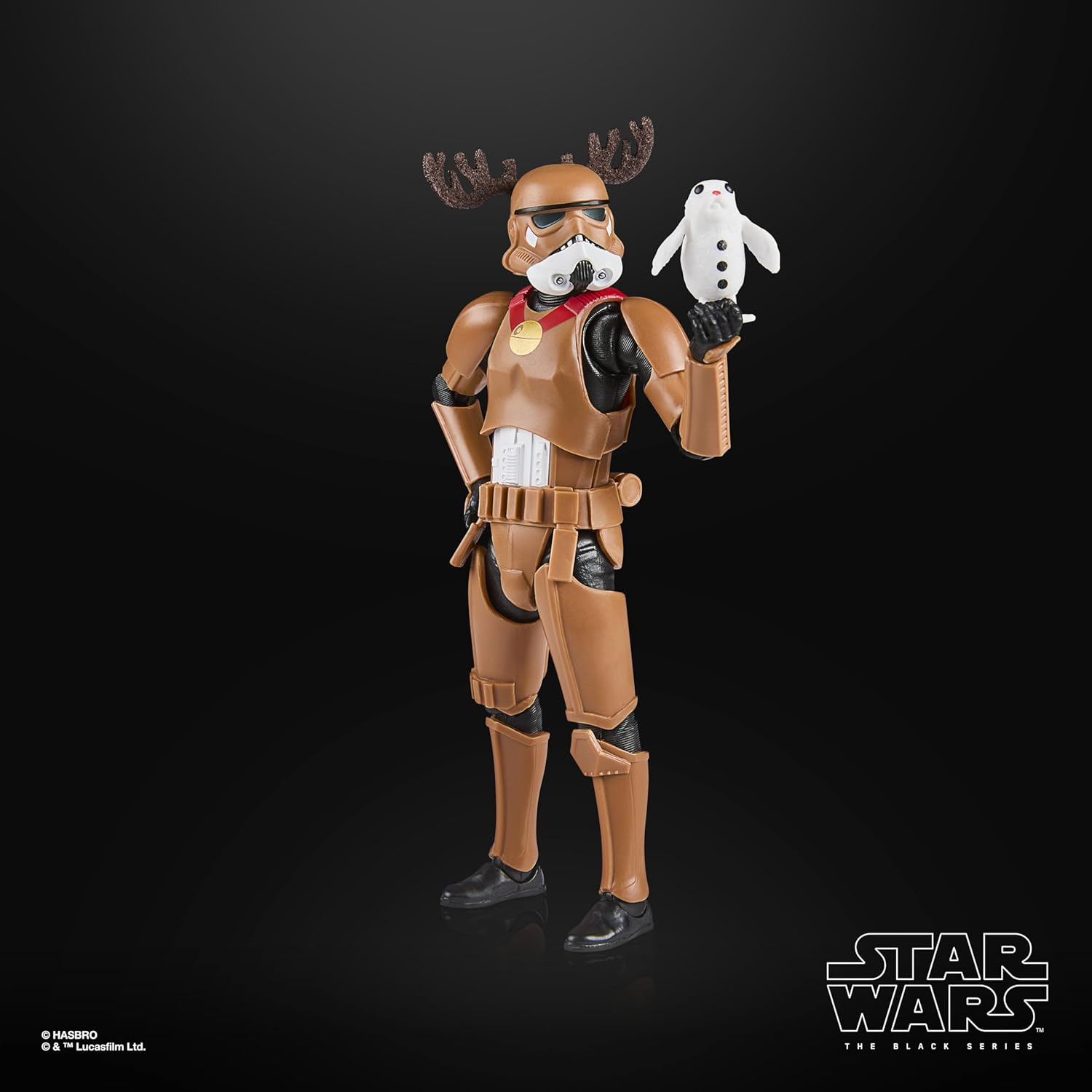 Star Wars the Black Series Stormtrooper (Holiday Edition), Star Wars Premium Collectible 6 Inch Action Figure image number 4