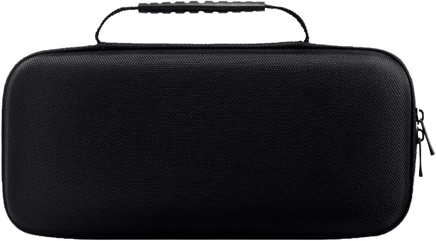 LEZOOY Switch 2 2025 Hard Shell Portable Protective Case Large Capacity Accessory Bag Switch 2 Travel Protective Case with 10 Game Card Slots and Console and Accessory Storage Bag Black image number 3