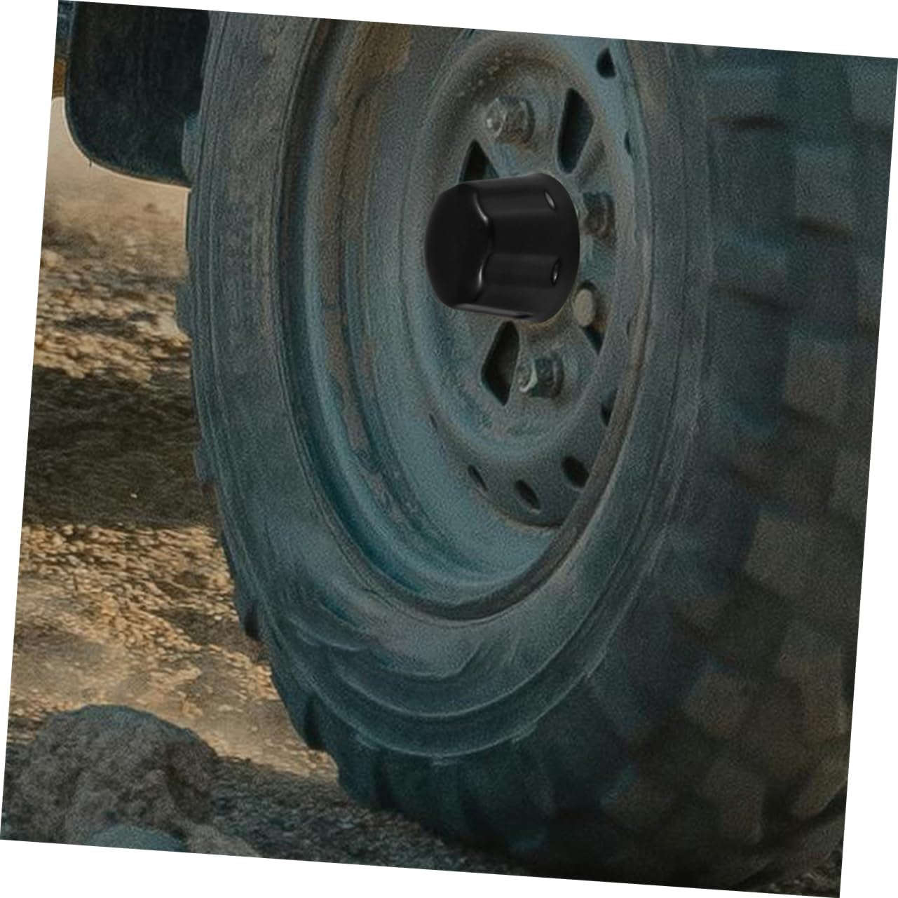 Generic Rubber Wheel Hub Caps 16 Wheel Covers Set of 4 for ATV ATV Go Kart 110Cc 250Cc Replacement Rim Hub Cap Rustproof Weatherproof image number 6