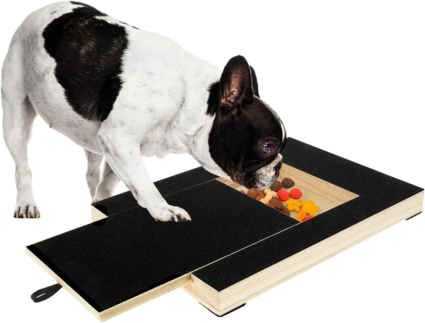 Dog Nail Scratch Board,Dog Scratch Pad with Treat Box,Dog Nail File Toy, Multi-Functional Trimming Tool,Alternative to Dog Nail Clippers and Dog Nail Grinders image number 1