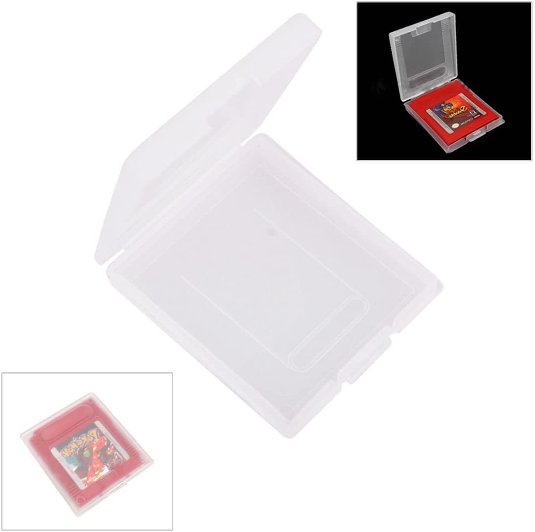 Traderplus 10Pcs Clear Protective Game Cartridge Case Storage Box for Nintendo Gameboy Color GBC GB GBP image number 4