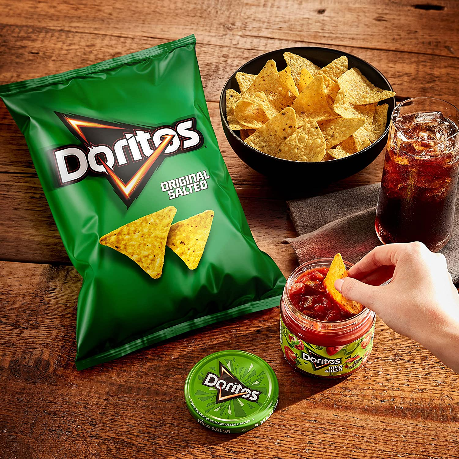 Doritos Original Salted Corn Chips 170 G image number 5