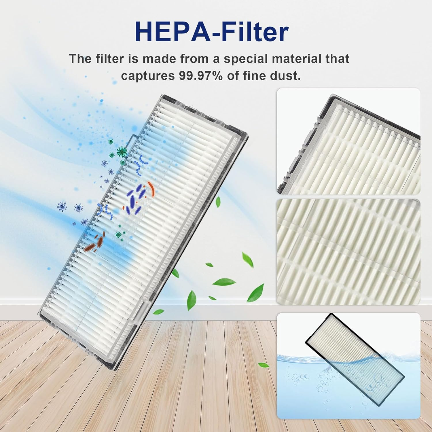 Feilifan Accessories Kit for Roborock S7 Maxv Ultra/ S7 Max Ultra Robot Vacuum Cleaner, 25 Pcs image number 6