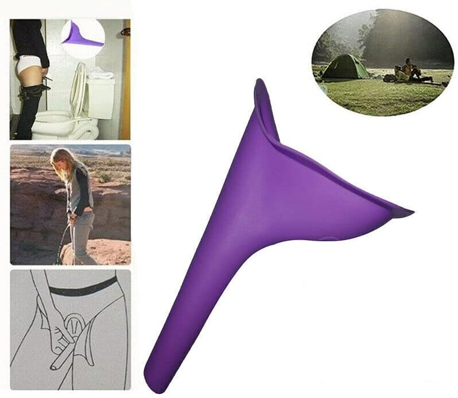 AIMALL Urinal for Women，Portable Camping Female Her She Urinal Funnel Ladies Woman Urine for Camping Travel Hiking Gear, 5.9X3.9 In, Easy-To-Use and Clean, Essential Outdoor Accessory for Women image number 3