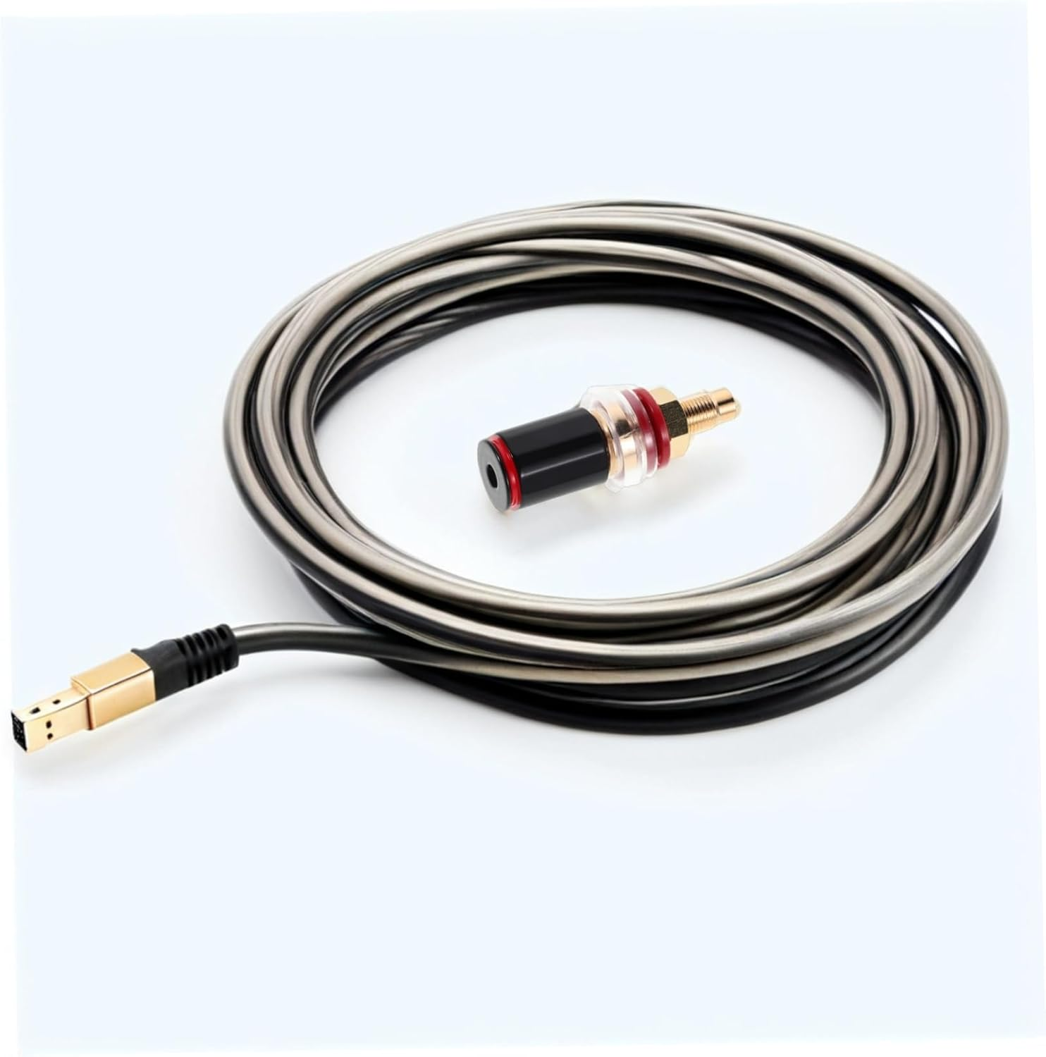 Angoily Hifi Speaker Binding Post Terminal Connector No Soldering Banana Plug for Audio Wire Durable Sound Equipment Connector for Home Theater and Studio Amplifier Setup Easy Installation image number 2