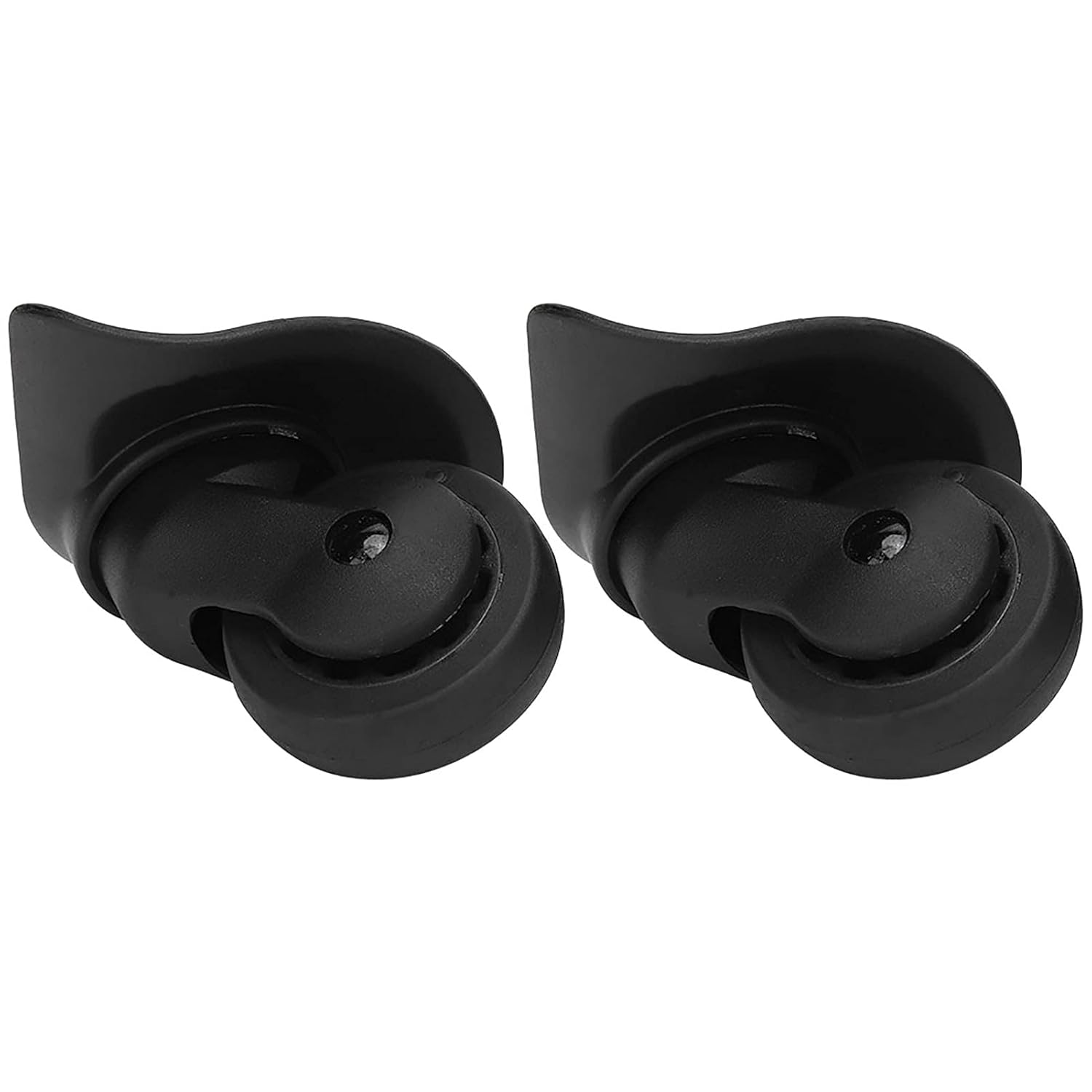 2 Pcs Luggage Replacement Wheels, Universal Suitcase Wheels, Luggage Caster Wheels Repair Parts, Sturdy and Durable, Exquisite Easy Install Wheels, Wear Resistant Practical Wheel