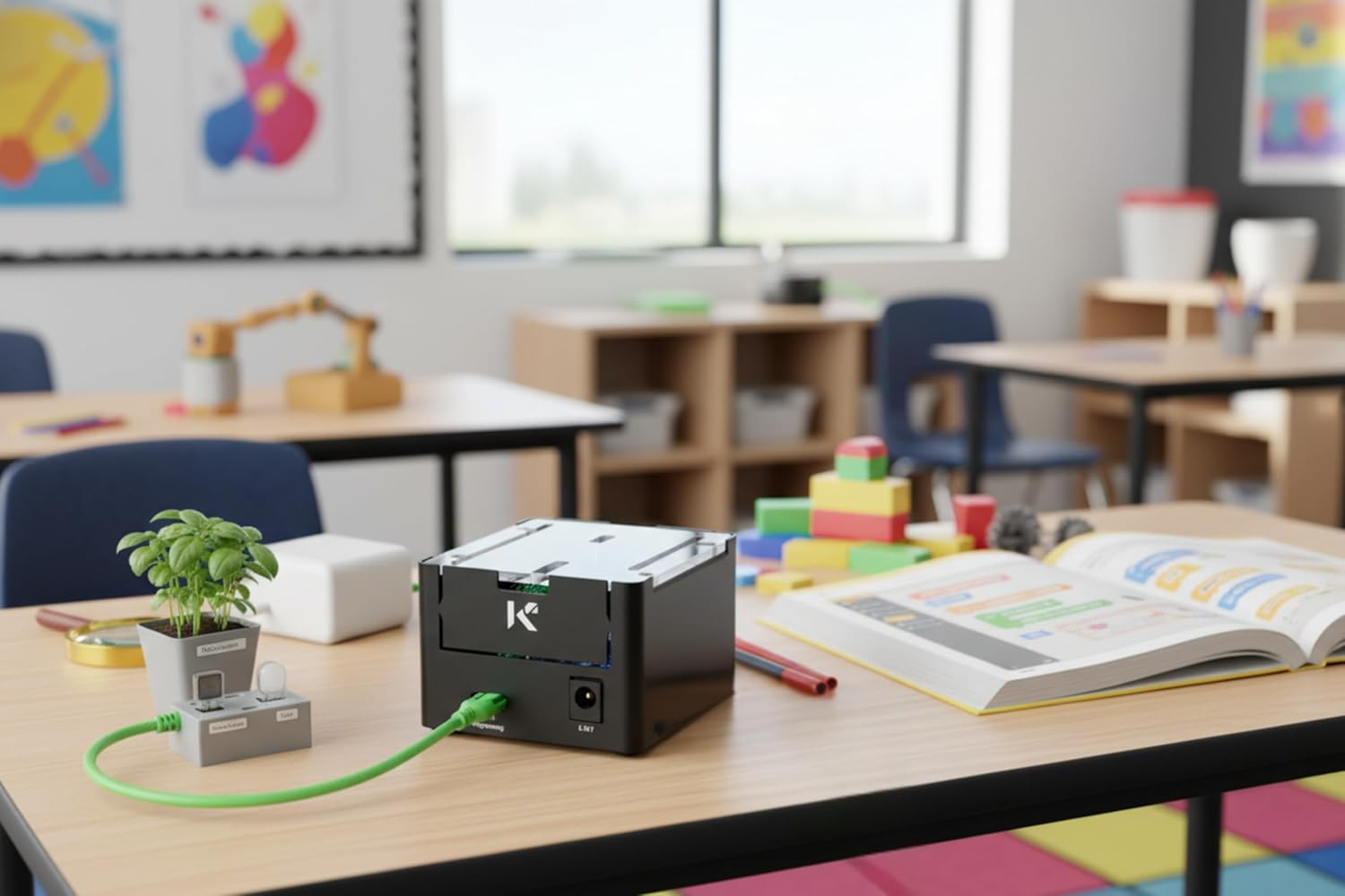 KKSB Project Case for Arduino UNO R4 | Compatible with UNO R4 Minima and UNO R4 Wifi | Space for Ethernet HAT | Transparent Cover | Durable Aluminum Case with Steel Base image number 6