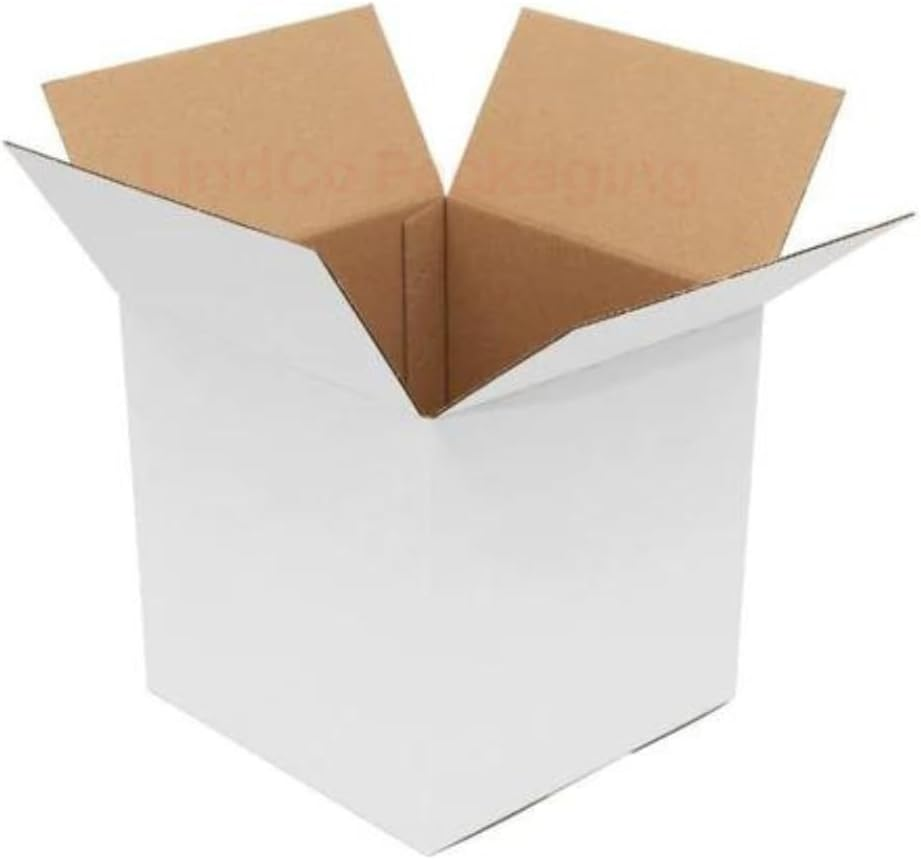 Cube Mailing Box 180 X 180 X 180Mm Cardboard Shipping Carton Box (Pack of 10) image number 1
