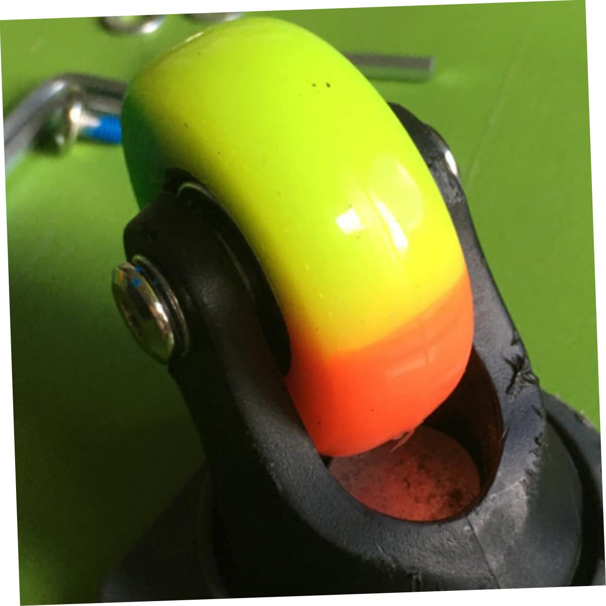 SHOWERORO 2Sets Travel Suitcase Men Replacement Part Mute Wheels Suitcase Caster Wheels