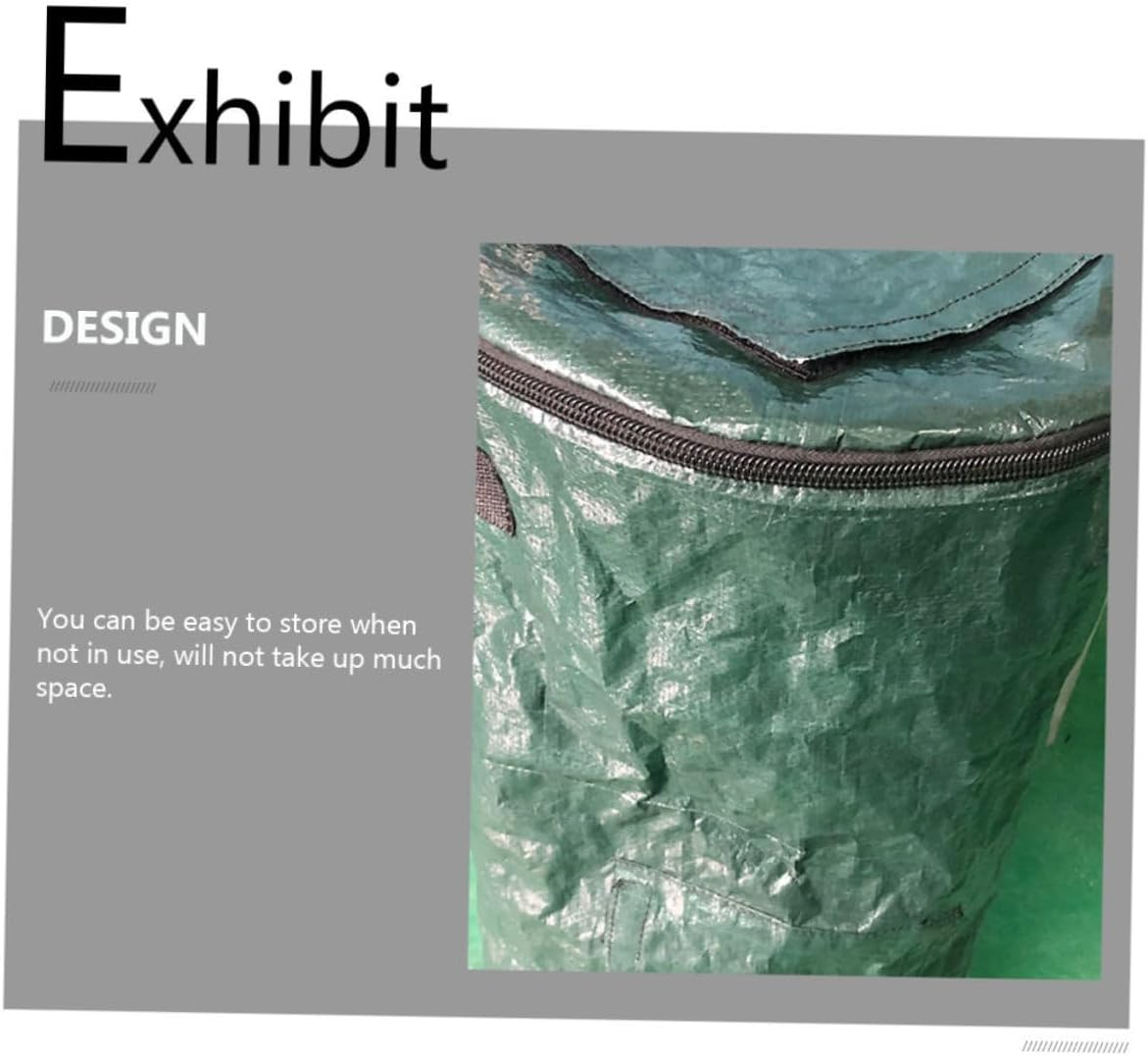 BESPORTBLE 2Pcs Large Capacity Garden Bag for Collecting and Waste Storage for Outdoor Use Kitchen Waste Composting and Organizing image number 4